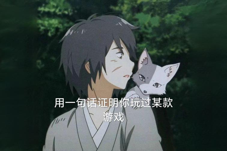 亚美体育平台-如果用一句话证明你玩过的一个游戏，你会怎么说？